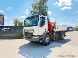 DAF LF 290 MEILLER Kipper KRAN 13m FUNK AHK