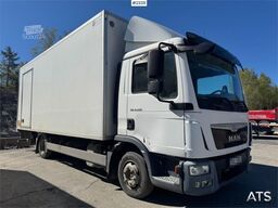 MAN TGL 8.220 4x2 box truck – 115,000 km – tail lift a