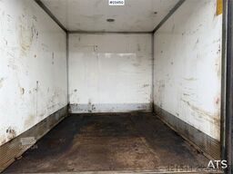 MAN TGL 8.220 4x2 box truck with a 2-ton lift