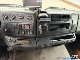MAN TGL 8.220 4x2 box truck with a 2-ton lift