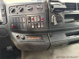 MAN TGL 8.220 4x2 box truck with a 2-ton lift