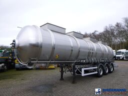 Magyar Chemical tank inox L4BH 37.1 m3 / 4 comp