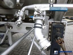 Magyar Chemical tank inox L4BH 37.1 m3 / 4 comp