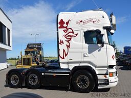Scania R 520/V8/6x2 PUSHER/FULL AIR/ SKÓRA/ KLIMA P. /LED / ACC / WAGA/5628
