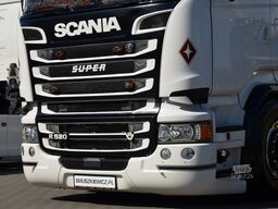 Scania R 520/V8/6x2 PUSHER/FULL AIR/ SKÓRA/ KLIMA P. /LED / ACC / WAGA/5628