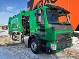 Volvo FE 320 6x2*4 HIAB 162E-4 / GEESINK GPM IV 17L25