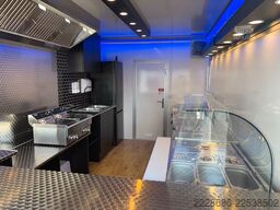 Imbissanhänger, Foodtruck, Imbisswagen, Grill, Wurst, Pommes, Burger,,,,,,,,,,,,