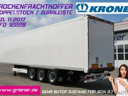 KRONE SD 27/ DOPPELSTOCK 33/66 / ZURRLEISTE / BPW