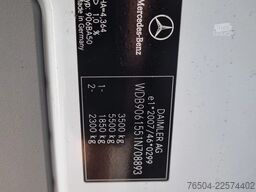 Mercedes-Benz Sprinter 516 CDI Koffer 1000KG Laadklep N1 22m3...