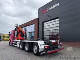 Scania G410 8x4 Haaksysteem / kraan Euro 6 Retarder