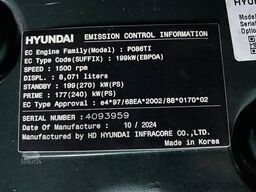 Hyundai P086TI - 220 kVA Generator - DPX-19852