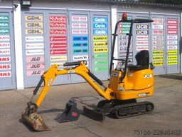 JCB 8008 * 2x Löffel * * Verstellfahrwerk *