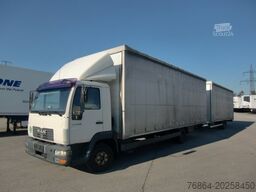 MAN LE 8.220 4X2 BL PLANENAUFBAU + ANHäNGER KOMPLETTZUG