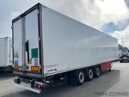 SCHMITZ SCB S3B KüHLAUFLIEGER, TK SLXE 400,  LIFTACHSE, DOPPELSTOCK, BLUMENBREITE