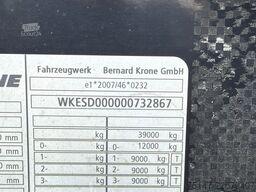 KRONE 3-Achs Megaliner Edscha Hubdach Lift