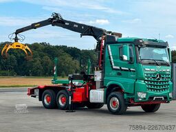 MERCEDES-BENZ AROCS 3363 *HOLZTRANSPORTER * LOGLIFT 251S /6x4