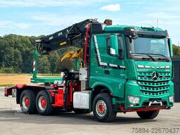 MERCEDES-BENZ AROCS 3363 *HOLZTRANSPORTER * LOGLIFT 251S /6x4