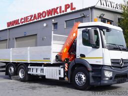 Mercedes-Benz Antos 2540 / Flatbed 15 EPAL/ Fassi F165
