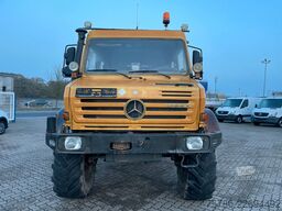 UNIMOG U 5000 Doka Pritsche/ PK 10.502 A/ AC/ AHK/ EU 3