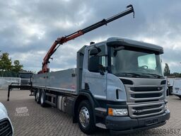 SCANIA P 320 BL 7.4m Pritsche/ Atlas 126.3+FB/ 10m=1.4t
