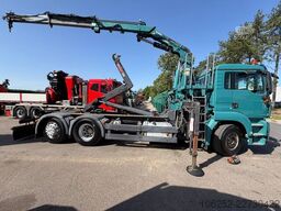 MAN TGS 26.360 6x2 HOOKLIFT + CRANE TEREX ATLAS TLC...