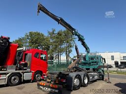 MAN TGS 26.360 6x2 HOOKLIFT + CRANE TEREX ATLAS TLC...