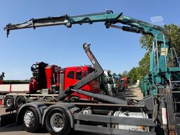 MAN TGS 26.360 6x2 HOOKLIFT + CRANE TEREX ATLAS TLC...