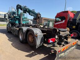 MAN TGS 26.360 6x2 HOOKLIFT + CRANE TEREX ATLAS TLC...
