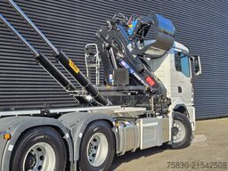 MAN TGS 35.470 8x4 / HMF 2243 Z KRAAN + HAAKARM