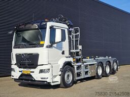 MAN TGS 35.470 8x4 / HMF 2243 Z KRAAN + HAAKARM