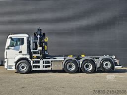 MAN TGS 35.470 8x4 / HMF 2243 Z KRAAN + HAAKARM