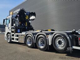MAN TGS 35.470 8x4 / HMF 2243 Z KRAAN + HAAKARM
