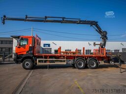 RENAULT K380 DXI -6x4+HIAB 21 T/m+4 EXT