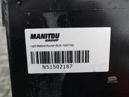 Manitou MLA 5-50 H BUCKET | NEW UNUSED | STAGE V