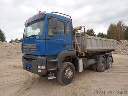 MAN TGA 33.390 6x6 WYWROTKA TRÓJSTRONNA