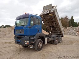 MAN TGA 33.390 6x6 WYWROTKA TRÓJSTRONNA