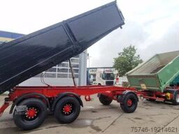 Reisch 3- Achs 3-Seiten 20 m³ Kippanhänger Alu/Stahl 3...