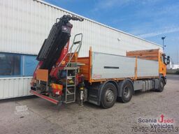 Scania G 410 LB6x2*4MNA Pritsche HMF 2120-4 Heckkran