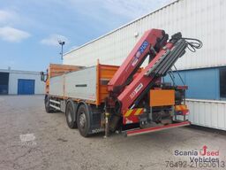 Scania G 410 LB6x2*4MNA Pritsche HMF 2120-4 Heckkran