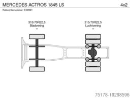 MERCEDES ACTROS 1845 LS