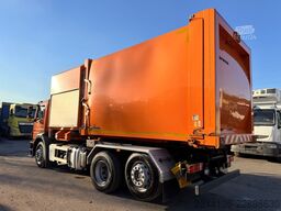 MERCEDES-BENZ Axor2629L Faun MSTS PACKER3/Abroller+Container/