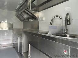 Imbissanhänger Rounder 340cm Imbisswagen
