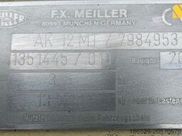 MERCEDES-BENZ Axor 1833 K/Blatt-Blatt/Tele. /Anbauplatte