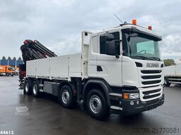 Scania G 450 8x4 Euro 6 Fassi 66 Tonmeter laadkraan + ...