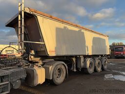 Kempf 3-axle aluminium tipper semi-trailer