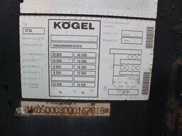 KÖGEL ST 30 Semi-Tieflader RADMULDE Nr: 818