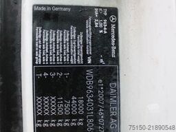MERCEDES-BENZ 1843 4x2 BL - Kipphydraulik - Nr.: 843
