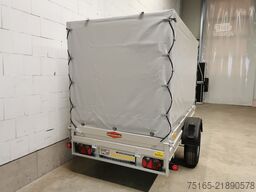 Böckmann TL-AL 2513/135 Plane Kastenanhänger gebremst