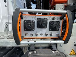 MERCEDES-BENZ 1835 Kipper/Meiller/Atlas 135/Funk/74 tkm/Top