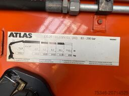 MERCEDES-BENZ 1835 Kipper/Meiller/Atlas 135/Funk/74 tkm/Top